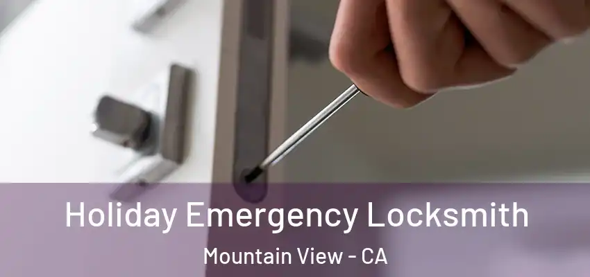 Holiday Emergency Locksmith Mountain View - CA